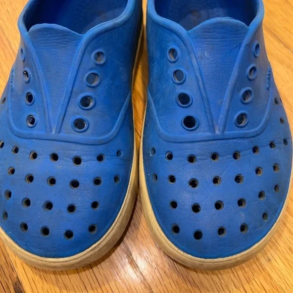 Native Kids Waterproof Rubber Water Shoes Slip-Ons Size Child 12 - Picture 9 of 12